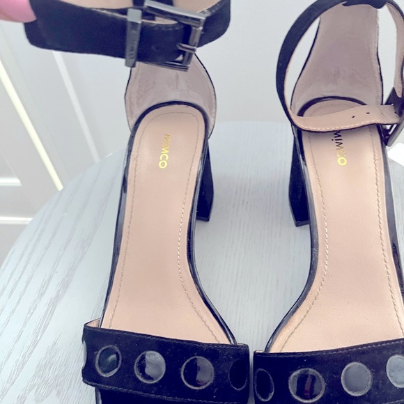 Mimco Black Suede Shoes - Size 37 - Picture 13 of 13